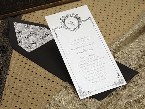 Carlson Craft Wedding Invitations Candlelight Collection