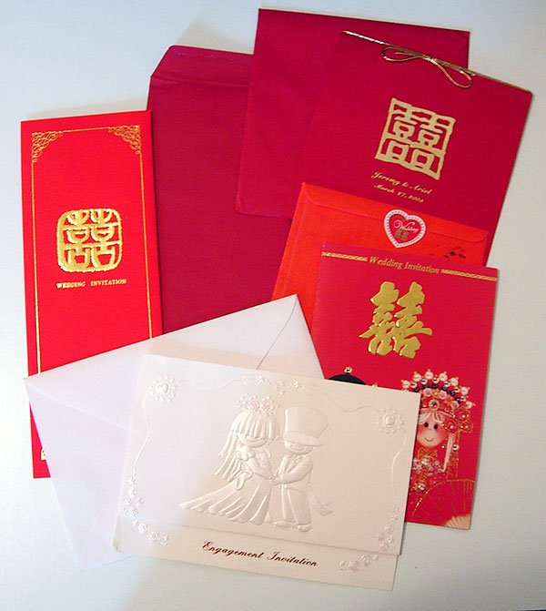 Chinese Wedding Invitations