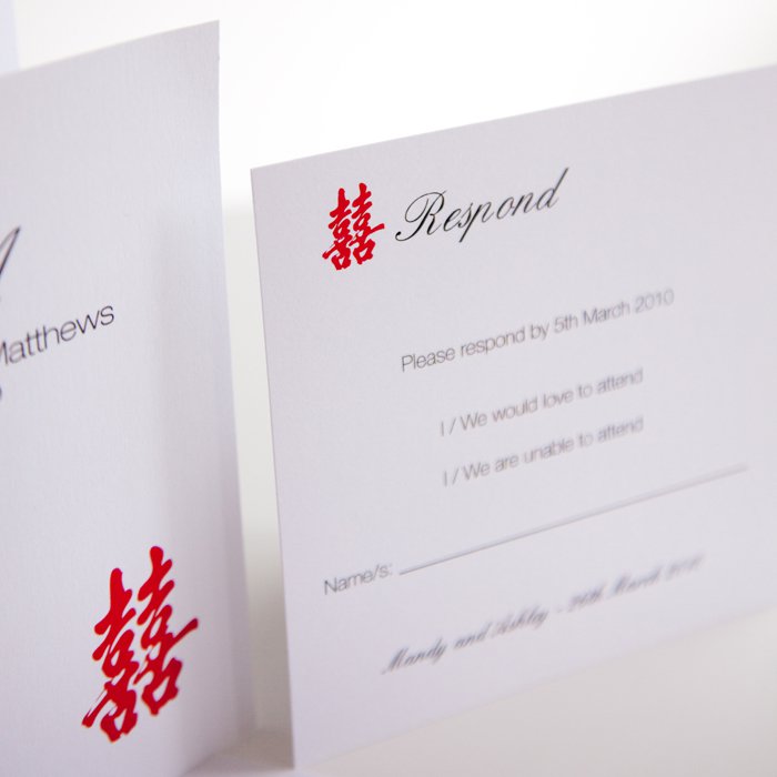 Chinese Wedding Invitations Wording