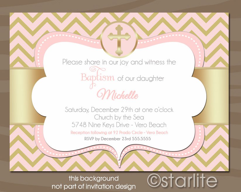 Christening Invitations For Girls