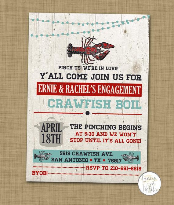 Crayfish Party Invitations