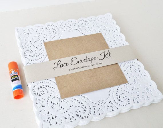Diy Lace Wedding Invitations Kits