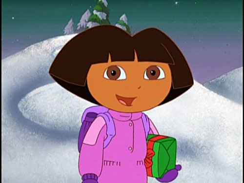 Dora The Explorer Santa