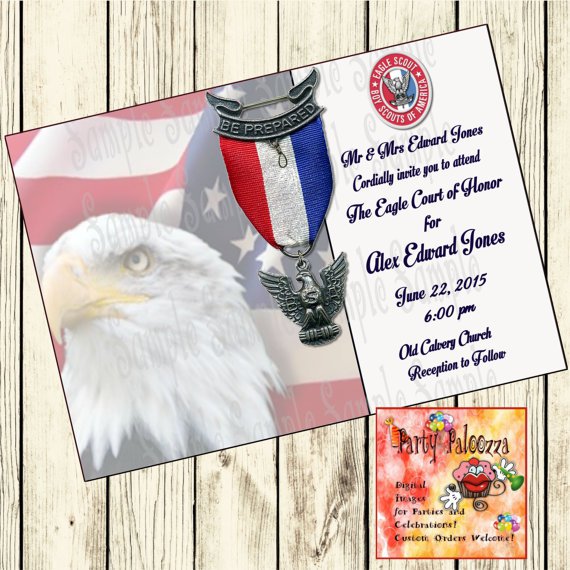 Eagle Scout Invitations Printable
