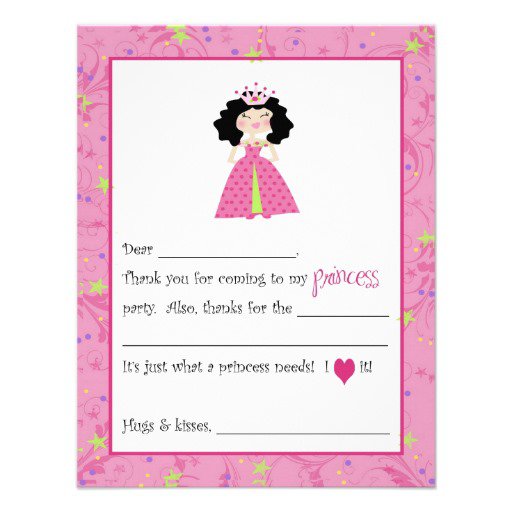 Fill In The Blank Invitations