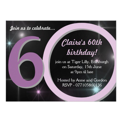 Fortieth Birthday Party Invitations