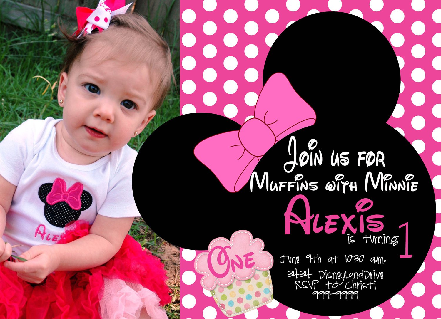 Free Minnie Mouse Birthday Party Templates