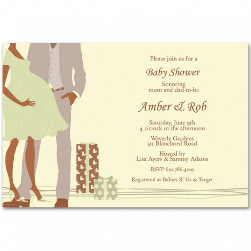 Free Printable Couples Baby Shower Invitations