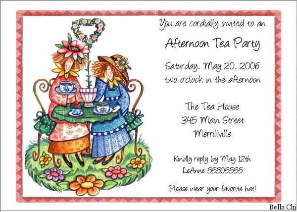 Friendship Party Invitations