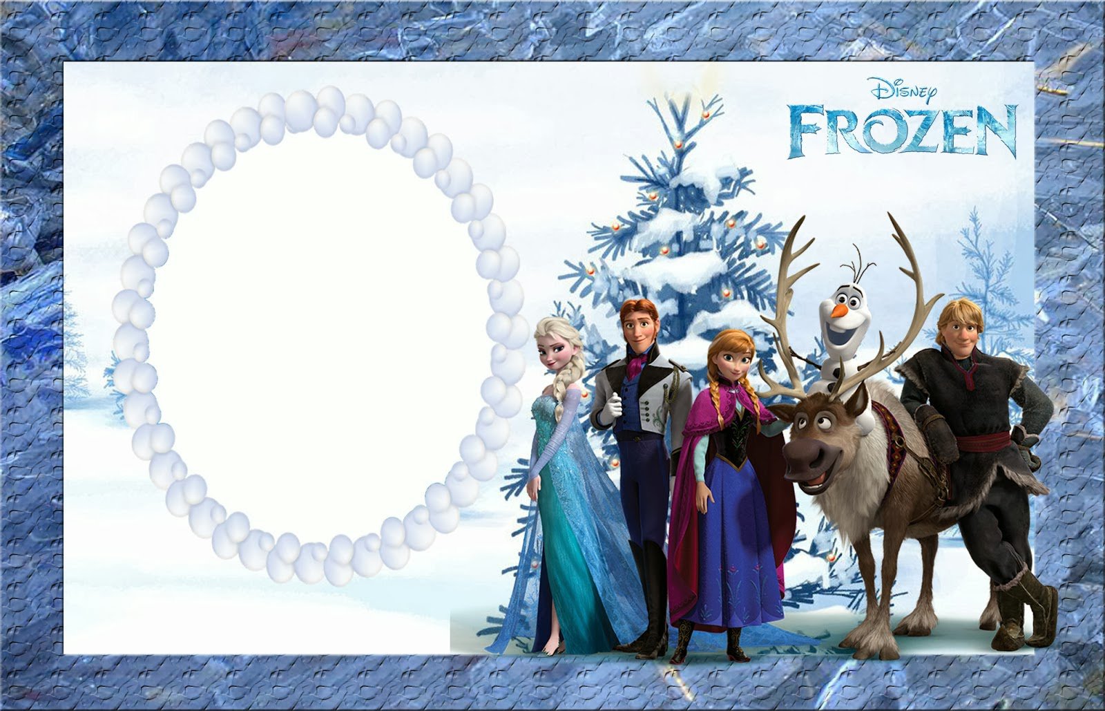 Frozen Party Invitations Templates