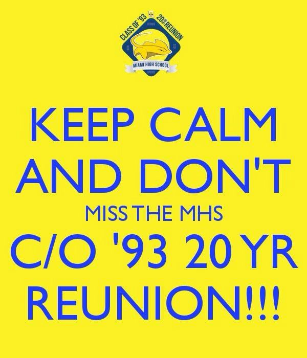 Funny Class Reunion Announcements