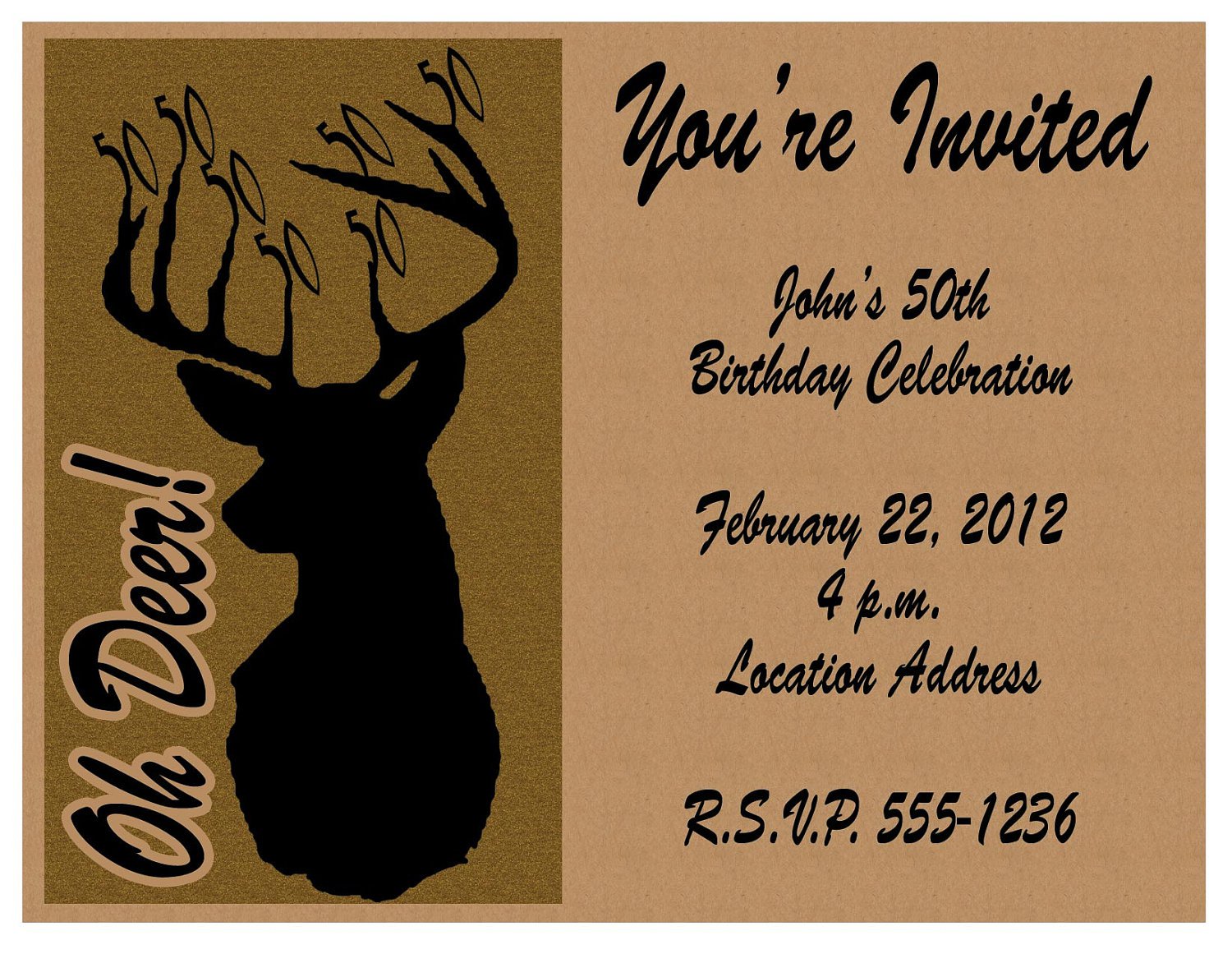 Funny Sayings For 50th Birthday Invitations