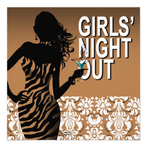 Girls Night Out Party Invitations