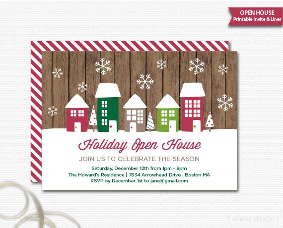 New Office Open House Invitation Printable