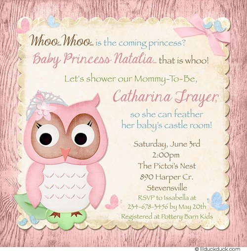 Owl Invitations For Birthday