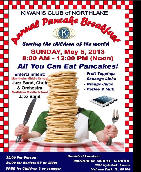 Pancake Breakfast Invitation Template