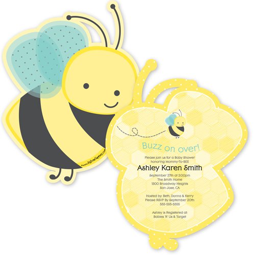 Party City Baby Shower Invitations Girl