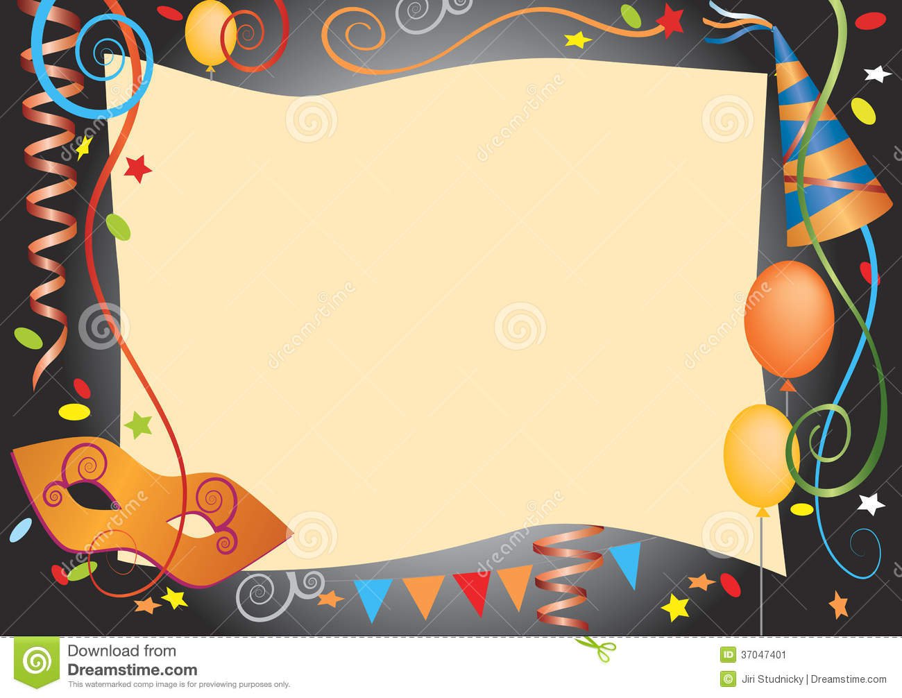 Party Invitation Paper Download