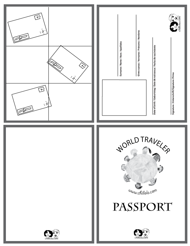 Passport Invitation Templates