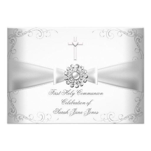 Personalized First Holy Communion Invitations