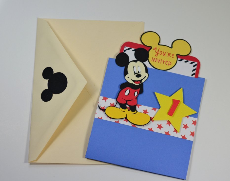 Pinterest Mickey Mouse Party Invitations