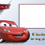 Pixar Cars Invitation Templates