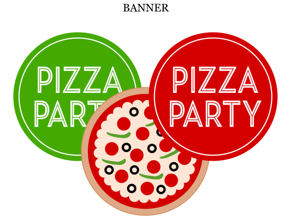 Pizza Party Invitations Printable