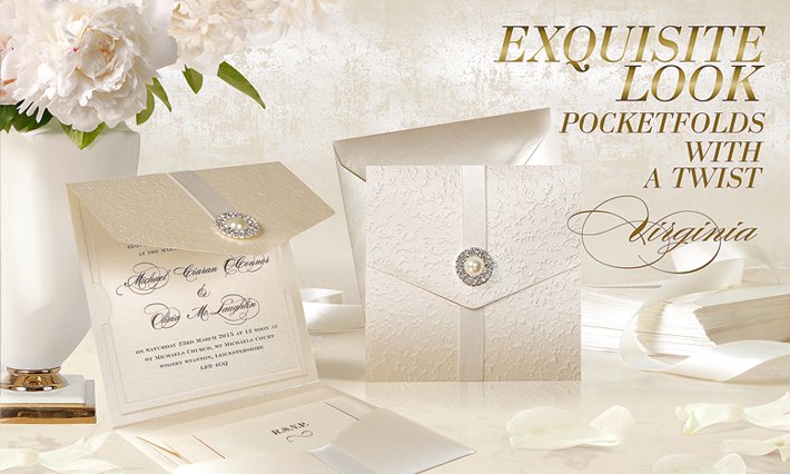 Pocketfold Wedding Invitations