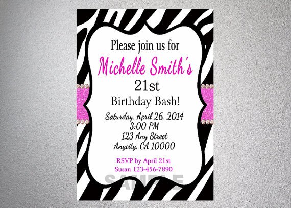 Print Your Own Birthday Invitations