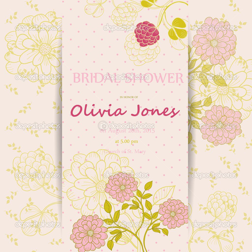 Printable Bridal Shower Invitations