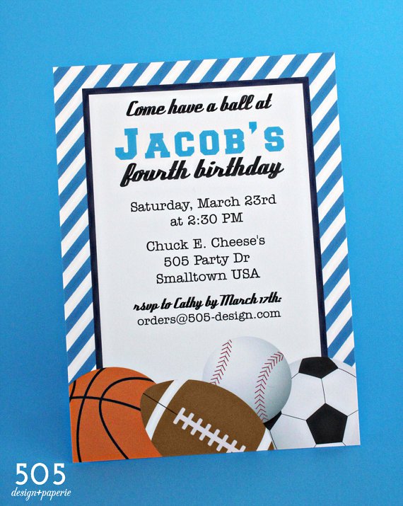 Printable Soccer Birthday Invitations Background
