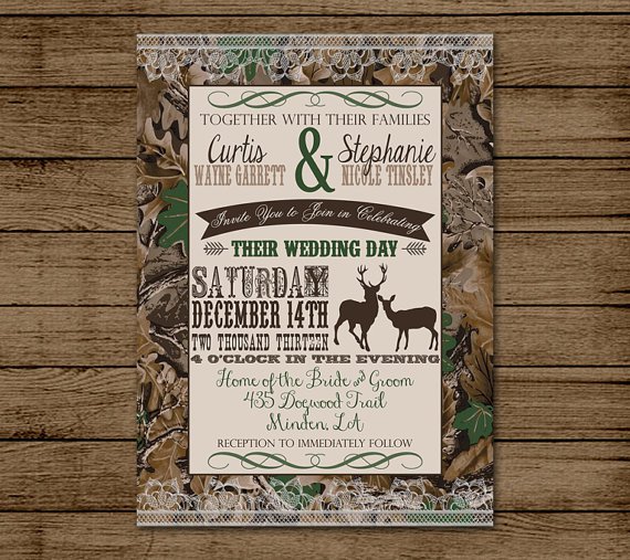 Redneck Wedding Invitations