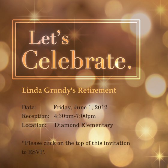 Retirement Party Invitation Templates Free