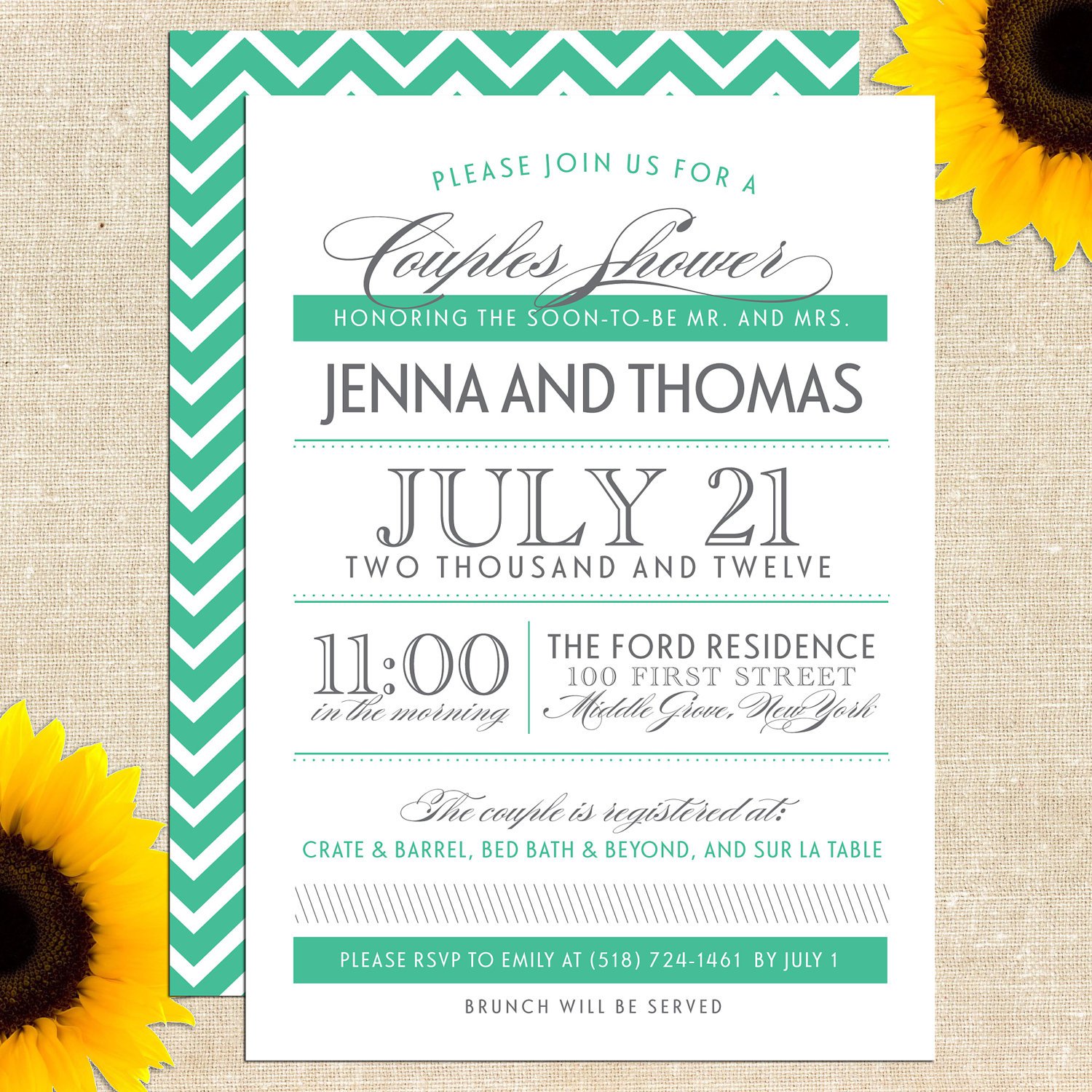 Sayings For Couples Shower Invitations