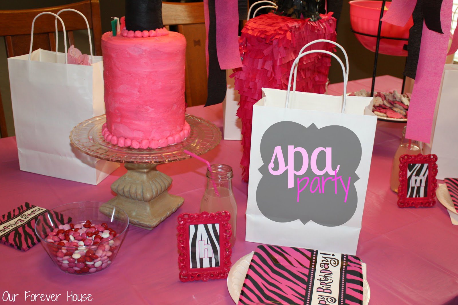 Spa Birthday Party Invitations Ideas