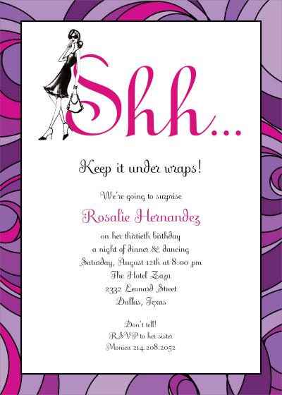 Surprise Birthday Invitations Wording For Adults