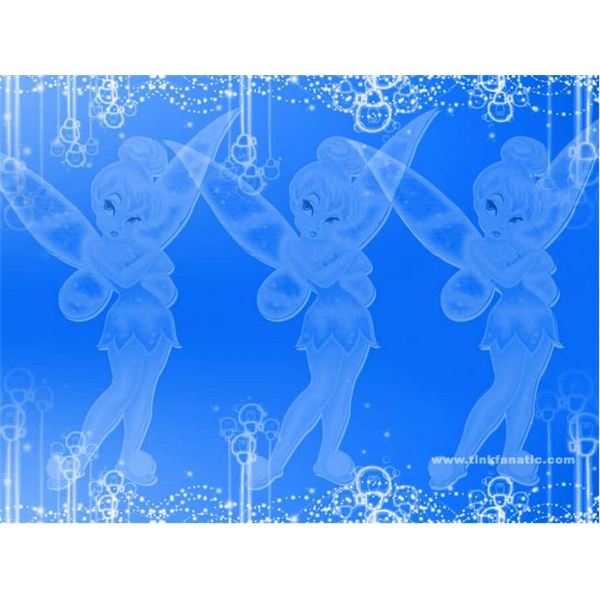 Tinkerbell Invitation Backgrounds