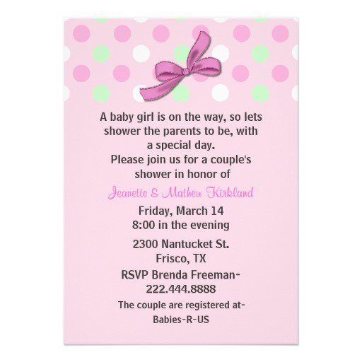 Unique Baby Shower Invitations Girl