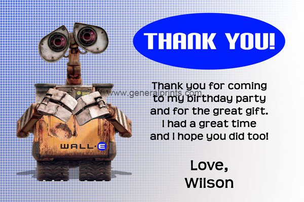 Wall-e Birthday Invitations Printable