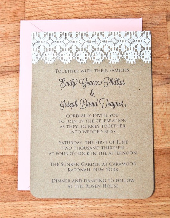 Wedding Invitation Cardstock - Invitation Design Blog