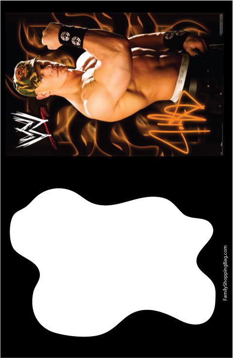Wwe Wrestling Party Invitations